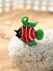 1/3/5/7/10/15/20/25/30/50pcs Multi-Color Enameled Ceramic Hand-Painted Sea Horse Decor, Suitable For DIY Jewelry Making Like Pendant Necklace, Earrings, Keychain, Phone Strap For Family, Couples, Friends As Gifts - Multicolor - View 23