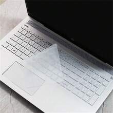 For HP Star Series 15 Inch Laptop Keyboard Keyboard Case Silicone Waterproof Keyboard Cover Playful Keyboard Cover, Soft Silicone Material, Laptop Accessory | Playful Design | Durable Keyboard Case, Laptop Keyboard Case - Transparent Dedicated - View 2