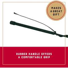 Weaver EquineWeaver Leather Stock Whip With Rubber Handle And 10" Popper, Red/White