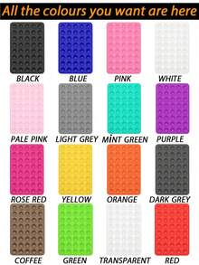 1/2/3/4/5pcs Silicone Sucti On Phone Case Mount,Phone Suction Grip,Octobuddy,Sticky Phone Grip, Adhesive Phone Stand Sticky For Cell Phone - Double-sided Suction Cup - View 5