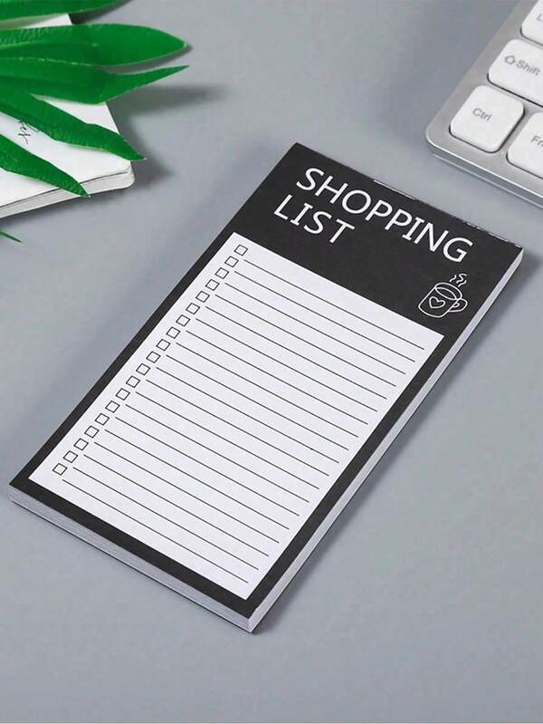 1 Piece Of Minimalist Magnetic Refrigerator Notepad, Used For Writing, Creative Line Decoration, Refrigerator Calendar, Suitable For Kitchen And Living Room, Home, Daily Life, Festivals, Gift Giving, Note Taking, Memo, Etc,