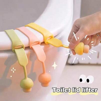 Toilet Lid Lifter Creative Toilet Lid Lifter Handle Anti-Dirty Handle Toilet Handle Toilet Lid Lifter Toilet Lid Lifter