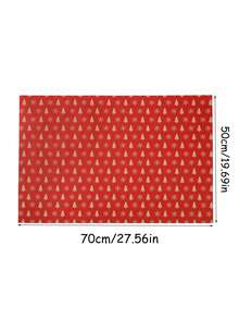 9 pièces/4 pièces Papier cadeau de Noël rétro et dessin animé réutilisable avec motifs d'arbres, de rennes et de flocons de neige. Couleurs vibrantes pour la décoration festive de la maison, l'emballage de cadeaux et les artisans saisonniers. Impressions de haute qualité