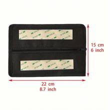 1 个带隐藏存储空间的秘密隔层钱包 - 耐用面料、魔术胶带、光滑纹理饰面 - 适用于现金、硬币、银行卡、珠宝、文件、账本、手表和贵重物品 - 家庭、办公室、旅行使用 - 黑色和灰色选项 - 无需电池,文件隐藏整理器,伪装成书籍/笔记本的保险箱,男士/女士礼物,安全配件,防盗保护,日常携带必需品 - 彩色 - 查看 11