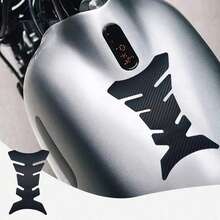 1pc Motorcycle Fuel Tank Pad Protection Sticker Fishbone Decal Motorcycle Styling Decorative Accessories