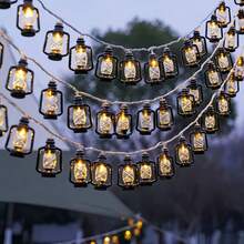 10/20 LED Antique Kerosene Lamp Fairy Lights – Perfect For Adding Vintage Charm To Any Holiday Setting