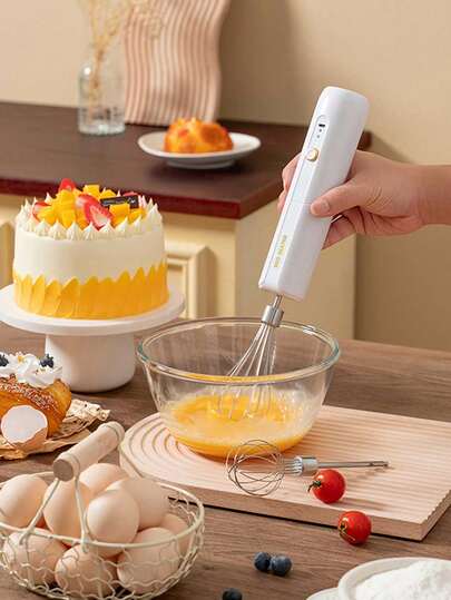 Electric Hand Mixer, Small Handheld Milk Frother, Egg Beater, Baking Mixer