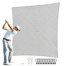 10x10ft Multi-Sport Indoor Practice Net For Golf, Baseball, Hockey & Soccer - Easy Setup Training Aid For Home, Backyard Or Gym Use, Durable & Portable Hitting Net