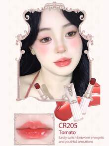 COLORROSE 滋润亮泽唇膏，超亮泽唇膏，不粘腻，防晕染，持久显色，蕴含荷荷巴油和牛油果油，高显色度唇膏，滋养柔滑配方，适合秋冬季日常妆容 - CR205 - 查看 4