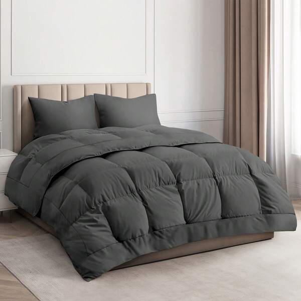 Premium Quality Soft Down Alternative Comforter - Warm & Lightweight All-Season Fluffy & Cozy Duvet Insert
