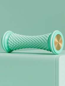 1pc PVC Foot Massager Roller – Easy Rolling Plantar Fascia Massage Tool, Arch Support & Muscle Relaxation, Ideal For Yoga And Home Exercise