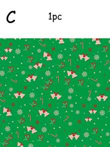 9 pièces/4 pièces Papier cadeau de Noël rétro et dessin animé réutilisable avec motifs d'arbres, de rennes et de flocons de neige. Couleurs vibrantes pour la décoration festive de la maison, l'emballage de cadeaux et les artisans saisonniers. Impressions de haute qualité