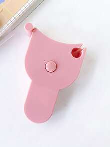 Nastro da fitness compatto in plastica - Strumento di misurazione della circonferenza corporea facile da usare per braccia, gambe, vita e torace - Righello morbido portatile per studenti e uso domestico, metro a nastro, metro a nastro telescopico automatico per misurazione corporea e perdita di peso, metro da sarta preciso per sartoria, cucito, fitness, artigianato, abbigliamento