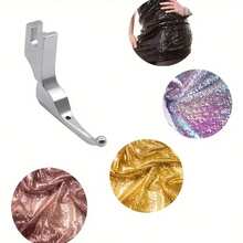 1 szt. P369, materiał na suknię ślubną, modna, bez koralików, stała stopka dociskowa SY-236, specjalna stopka dociskowa do sukni ślubnej