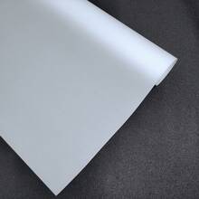 1 Roll White Frosted Window Film, Privacy Frosted Glass Window Film, Static Cling No Glue Glass Film, UV Blocking Sun Shading Heat Insulation Window Sticker, Suitable For Home, Bathroom, Day & Night Use - Multicolor - View 9