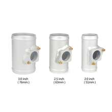 Air Flow Sensor Adapter, Air Intake Manifold Modification Accessories Sensor Flange Air Flow Meter Base Suitable For - Silver - View 10