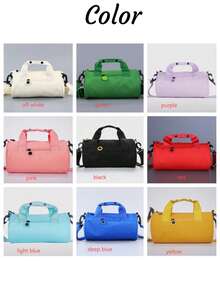 1 pieza de bolsa de baile personalizada y personalizada para niñas, bolsa de almacenamiento deportivo, bolsa de equipaje con nombre personalizado, regalo de baile con letra de chenilla, regalo de gimnasia y porristas para niñas, regalo de cumpleaños para niñas, regalo de Navidad personalizado, regalo de Año Nuevo, bolsa deportiva personalizada para bádminton, voleibol, béisbol, rugby - Multicolor - Ver 7