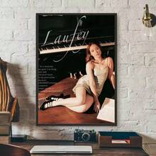 1pc Unframed Singer Cute L-LaufeyS Poster High Quality Wall Art For Bedroom Living Room Hallway Bar Home Decor Gift