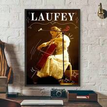 1pc Unframed Singer Cute L-LaufeyS Poster High Quality Wall Art For Bedroom Living Room Hallway Bar Home Decor Gift