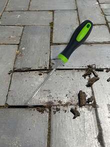 4pcs Garden Assistant Heavy-Duty Metal Weeding And Tillage Hooks - Sharp Teeth With Protective Covers. Can Effectively Remove Weeds, Stones, And Moss - A Durable Construction Tool For Garden Maintenance, Lawn Cracks, And Paving Joints -Window Screen Fastener Replacement Hook, Gasket Removal Pliers, Very Suitable For Weeding And Soil Cleaning, Paving Joint Cleaning, Weeding And Gardening Tools, Sturdy Metal Hooks - Multicolor - View 11