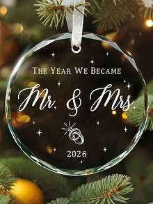 Acrylic Hanging Wedding Gifts - Mr And Mrs Gifts - 2025 Couples Wedding Gifts, Future Mr And Mrs Gifts - First Wedding Bridal Shower Gifts - Ideal For Home And Outdoor Garden Decorations, Engagements|Wedding Celebrations|Birthday Gifts|Mother's Day|Decorative Hanging|Transparent Designs, Wedding Decorations,...