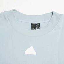 Adidas 女士时尚圆领套头衫，IL3056 - 淡藍 - 查看 2