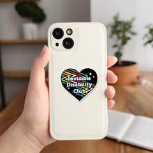 50 piezas Pegatinas inspiradoras de dibujos animados del Orgullo de Discapacitados - Calcomanías de vinilo resistentes al agua para botellas de agua, portátiles, cuadernos, cascos y talla grande - Pegatinas estéticas inspiradoras como recompensa para maestros