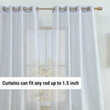 Curtains - Aqua Blue (Blue-green) - View 5
