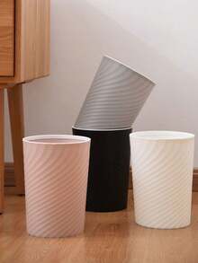 1 件塑料小型垃圾桶，垃圾桶，适用于浴室、洗衣房、厨房、办公室、儿童房、宿舍 - 多色 - 查看 13