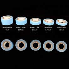 蕾丝前固定假发胶带卷，假发替换胶带 3 码防水蕾丝前假发胶带前蕾丝假发胶水强力双面 - 無色 - 查看 5