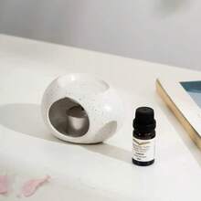 1PC Nordic-Style Simple Ceramic Candlestick Desktop Decorative Items, Creative Face Aroma Diffuser Decoration, DIY Handicrafts, Gift Decoration, Home Decorative Items