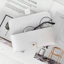 1 Piece/2 Pieces High-Appearance Minimalist & Portable Sunglasses Case, Premium Anti-Pressure Foldable Eyewear Storage Case. It Symbolizes The Delicacy Of Daily Travel, The Peace Of Mind In Outdoor Sun Protection And The Convenience Of Storage And Organization. Suitable For People Pursuing A Quality Life For Daily Use,