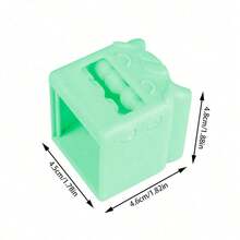 1/2 件卡通小牛形葵花籽剥壳器，懒散胡桃夹子手动剥皮器，家用种子剥皮工具 - 彩色 - 查看 11