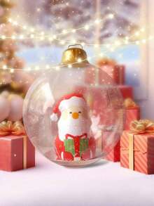 1 Stück aufblasbarer Weihnachtsdekorations-Ball, PVC Weihnachtsaufblasbarer Ball mit Weihnachtsmann, Schneemann, Schneeflocken Design, Weihnachts-Gartendekoration Ballon, fröhliche Weihnachtsdekoration, Weihnachtsschmuck, Weihnachtsdekoration für Zuhause, Weihnachtsanhänger, Hängende Ornamente, Heimdekoration, Außendekoration, Gartendekoration