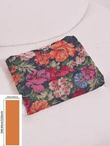 قطعة واحدة من قماش جاكارد الأيريس الملون، بطراز عتيق، قماش مصمم ناعم عالي الجودة مناسب لصنع فساتين وتنانير وأعلى وسترات وحقائب وديكور المنزل مثل الستائر وأغطية الأرائك والوسائد والمفارش