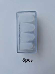 4/8pcs Silicone Finger Protectors: Anti-Slip Protection For Guitar, Mandolin, Bass, Etc. Suitable For Guitar Silicone Finger Protectors, Beginner Practice Finger Protectors, Strumming Finger Protectors - White - View 15