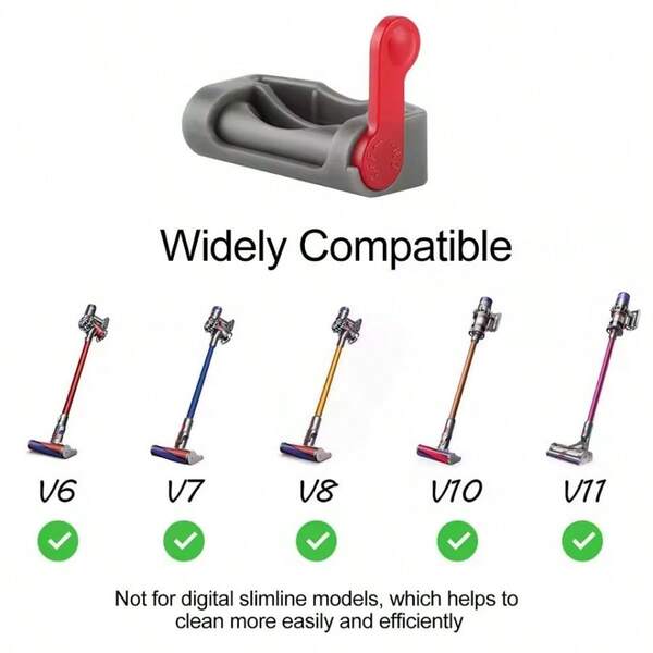 1/2/4 Packungen Ein/Aus-Taste Klemme für Dyson V6 V7 V8 V10 V11 V15 Absolute Kabelloser Auslöser Sperr-Zubehör