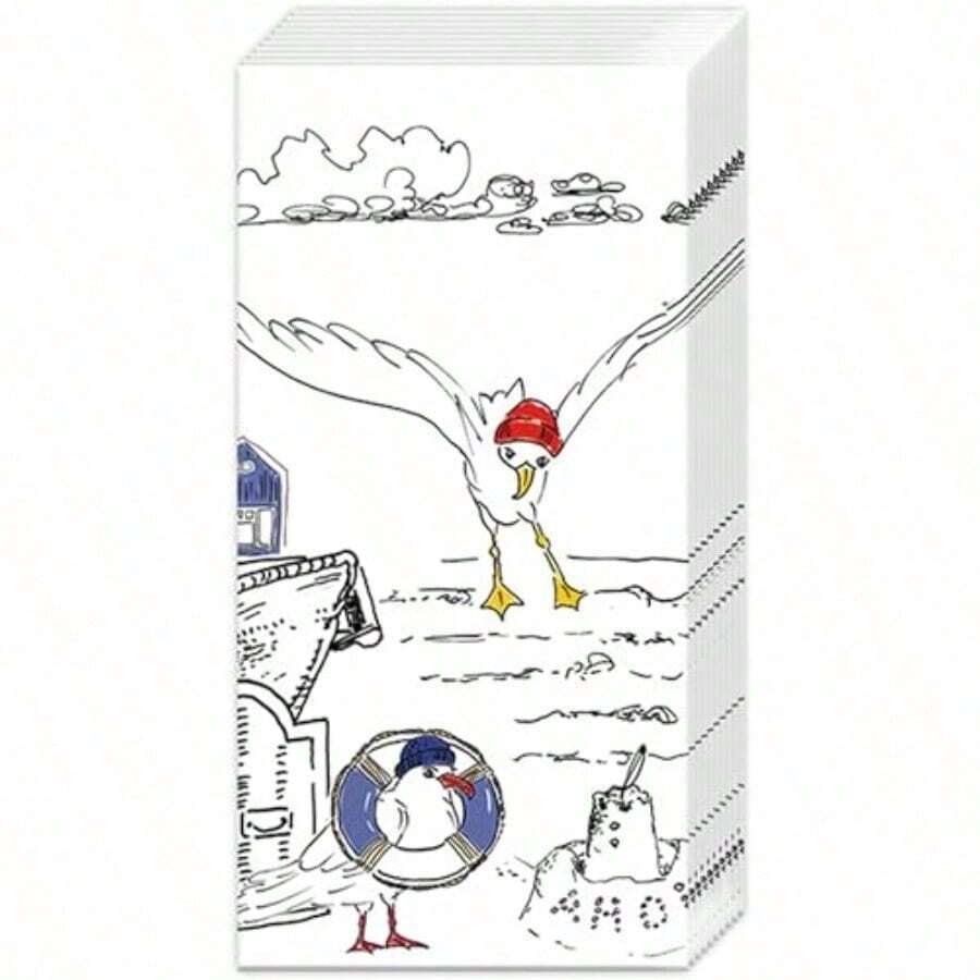 Pocket Tissues 4Ply Facial Tissue Pack 10Count Freshy Mowen 1Pack Only