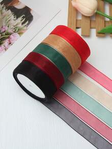 10 piezas Elegante Set de Decoraciones de Moños DIY para Regalos, Flores Hechas a Mano, Moños de Cinta de Satén Simples, Perfectos para Bodas, Cumpleaños, Fiestas