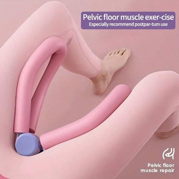 Entrenador de músculos de la cadera y del piso pélvico para mujeres, adecuado para el levantamiento de músculos del pecho, brazo, cadera y pierna, equipo de fitness para el hogar, abrazadera de pierna para entrenamiento de pierna, entrenador portátil de músculos del piso pélvico para yoga y pilates en el hogar, sin necesidad de energía, adaptador universal, adecuado para equipos de fitness y al aire libre, disponible en 3 colores.