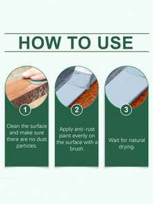 1 pieza Jakehoe Pintura convertidora de metal antioxidante, imprimación convertidora de renovación decorativa de metal para barandillas de puertas de hierro, pintura quitaóxido multiusos para rines de automóvil, grifos y acero inoxidable.