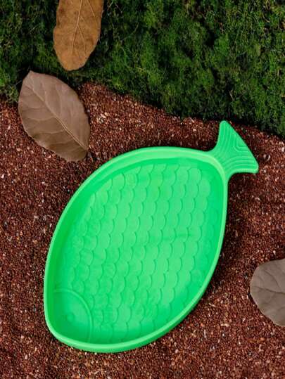 1 pezzo Ciotola d'acqua per tartarughe multicolore, vasca da bagno per rettili, adatta per serpenti, rane, lucertole, contenitore per cibo anti-fuga