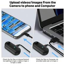 64GB 1080P 免提穿戴式相机，紧凑便携摄像机，适用于骑行、滑雪、户外及极限运动、工作、旅行、遛狗（黑色）