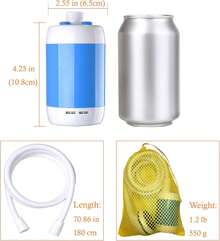 Iron Hammer Ducha portatil electrica Exterior portatil Camping anales duchas para Perros Alta presion Recargable de Alta Capacidad 4800mAh - Ducha - Ver 7