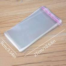 100个/包透明自粘OPP礼品包装袋 - 無色 - 查看 11