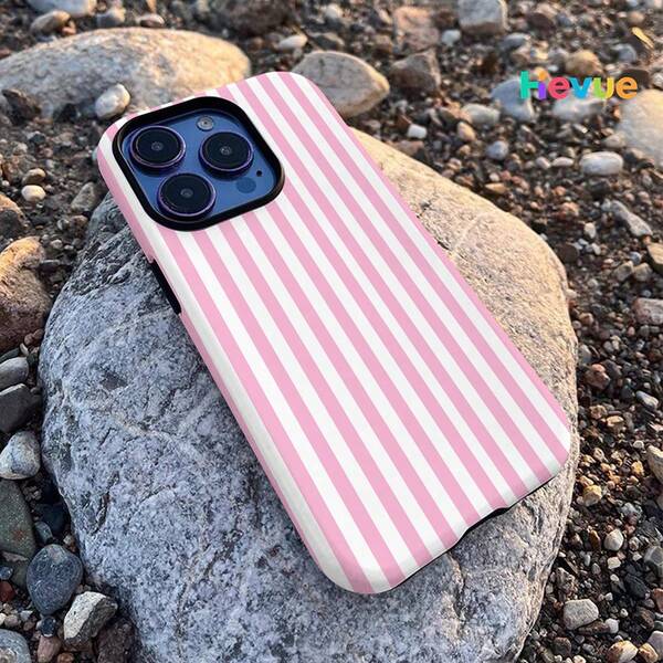 Fashionable Striped, Black And Pink, Dual-Layer Protective For Girl And Boy Phone Case For Phone 17,17pro Max,17pro,17air,16,16e,16 Pro Max, 15,15plus,15 Promax,15 Pro,14,14pro,14 Pro Max,14 Plus, 13, 13pro Max,13pro,11, 12, 12pro,12 Pro MaxXS, 8 Plus, 7 Glossy