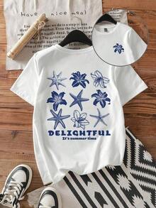 Women T-Shirts - 白色 3 - 查看 6