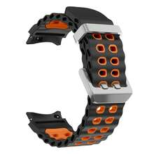 Correa de silicona compatible con Samsung Galaxy Watch 7 6 4 5 Pro de 40 mm y 45 mm, brazalete deportivo suave para Galaxy Watch 4 6 Classic de 43 mm y 44 mm, correa de reloj de moda - Para Galaxy reloj 7/6/5/4 - Ver 24