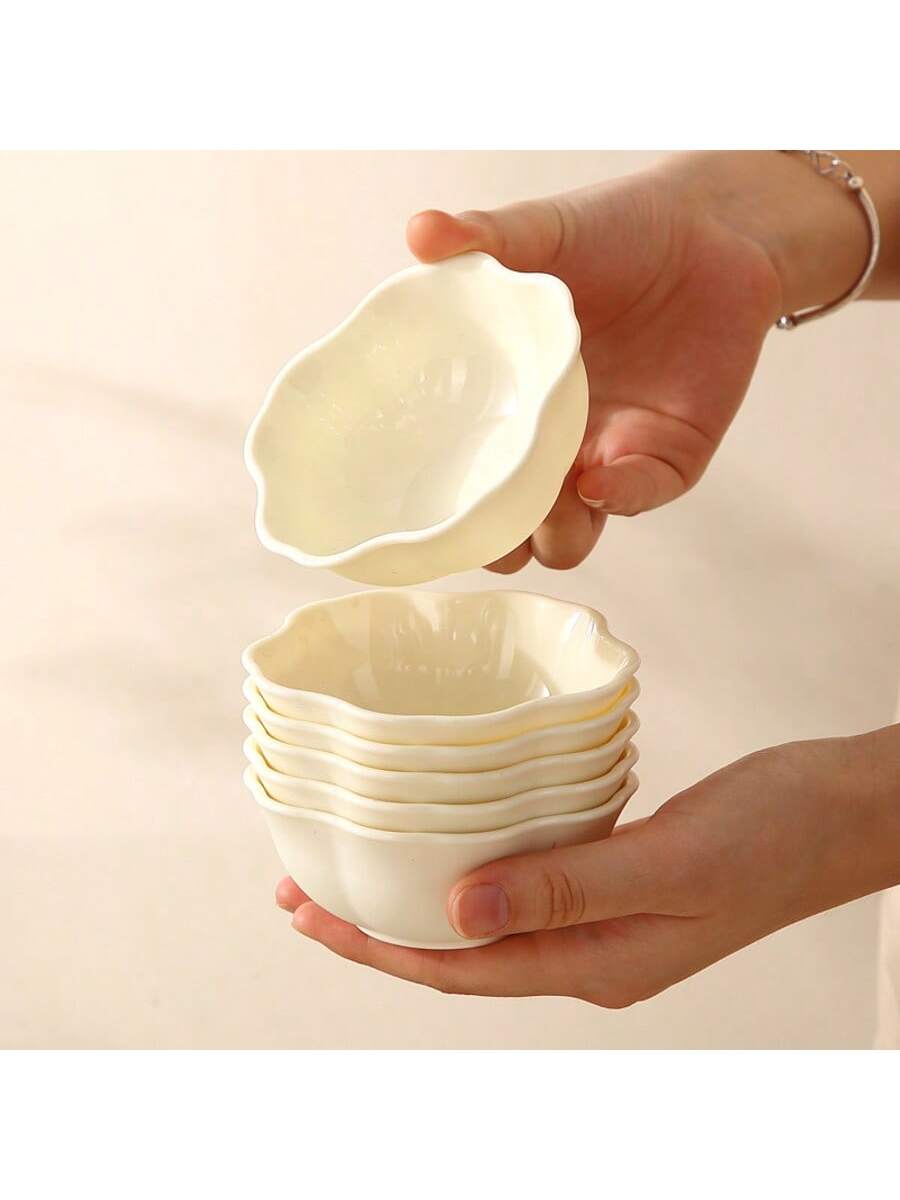 طقم أطباق غمر لا تنكسر 10 قطع – بولي بروبلين لون ك...