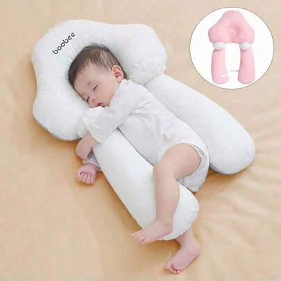 2pcs Baby Shaping Pillow, Newborn Infant Hugging Pillow To Correct Head Shape And Prevent Flat Head, Removable Arms, Double-Sided Design, Skin-Friendly Soft & Comfortable, Breathable Mesh, Perfect Gift For Baby On Christmas, Halloween, Thanksgiving